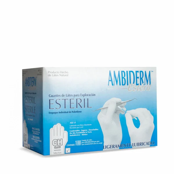 Guante De Látex, Estéril, Ambiderm CH