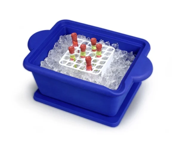 Hielera Rectangular Poliuretano 4L Azul