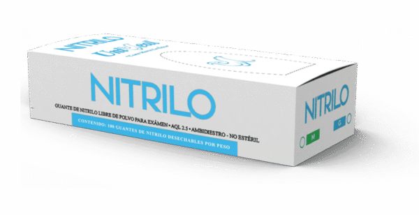 Guantes de Nitrilo UniSeal de 3.5 grs.